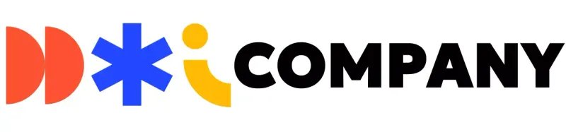 Colorful institutional logos with a variety of shapes