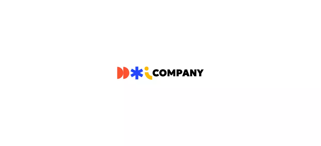 Colorful institutional logos with a variety of shapes