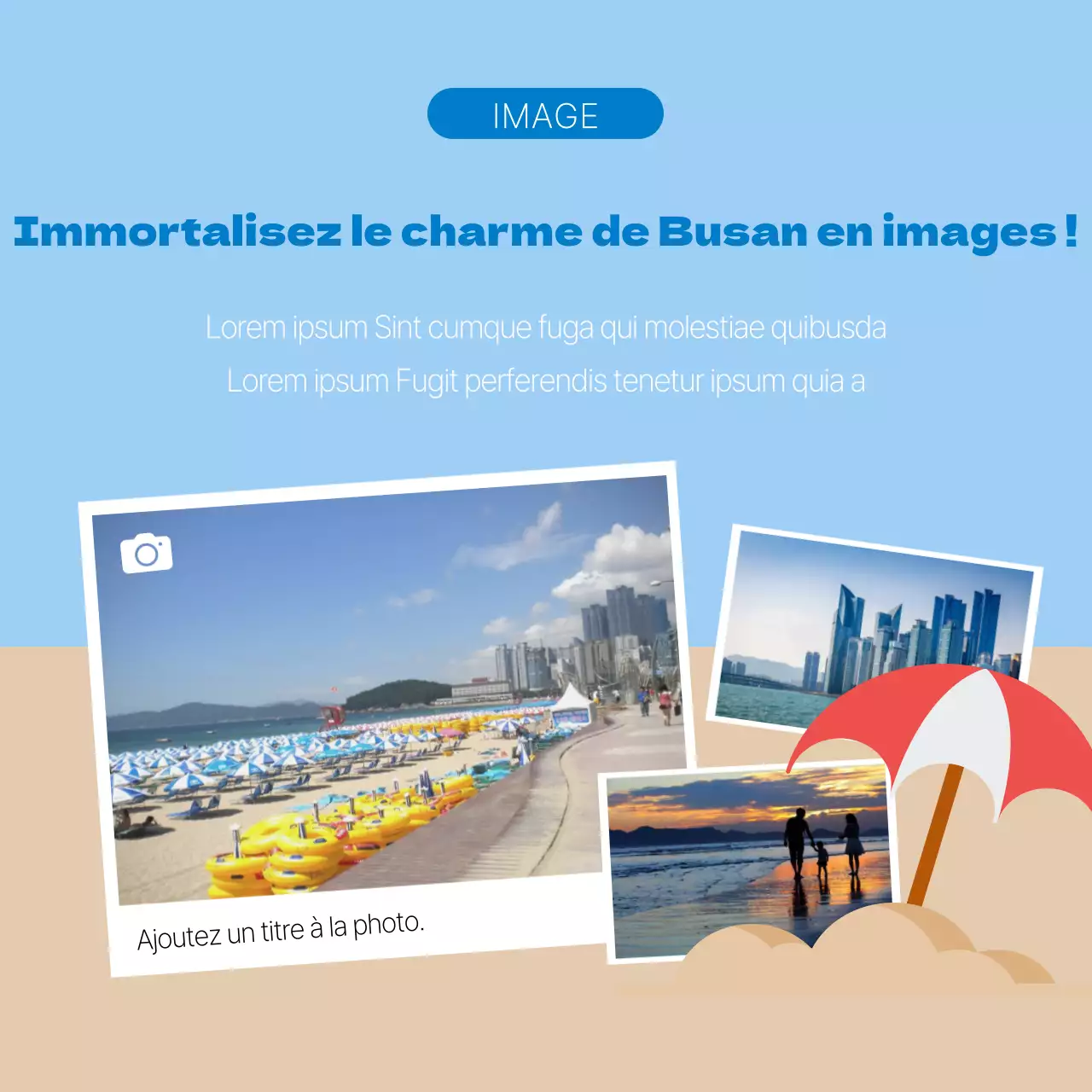 Promouvoir les quartiers bleu clair et beige de Busan