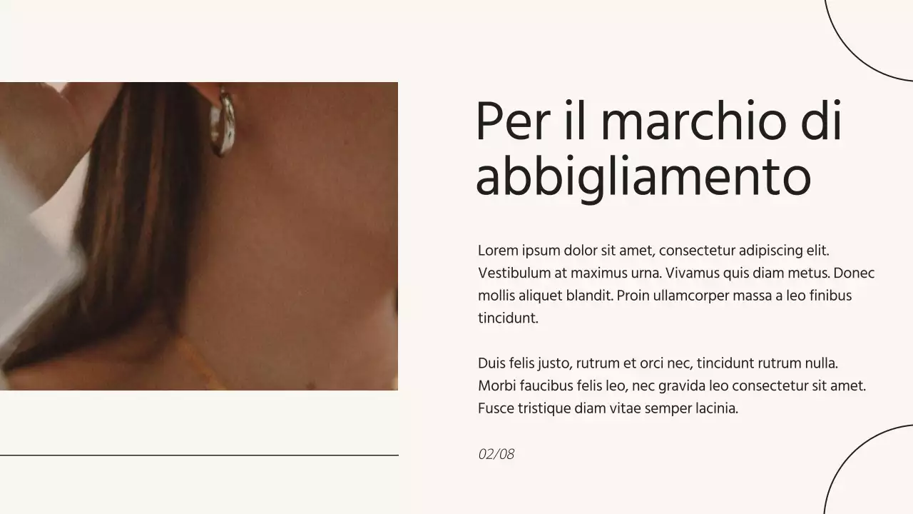 Campagna di strategia di marketing elegante in beige