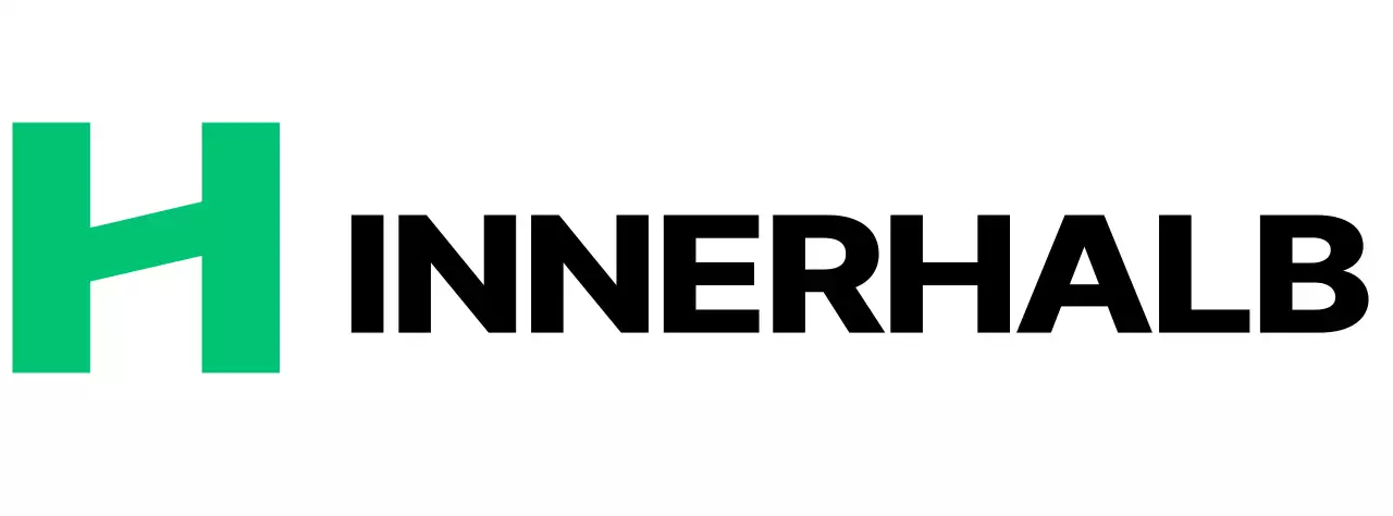 Logo des Innenausstattungsgeschäfts mit einem modernen H-Symbol