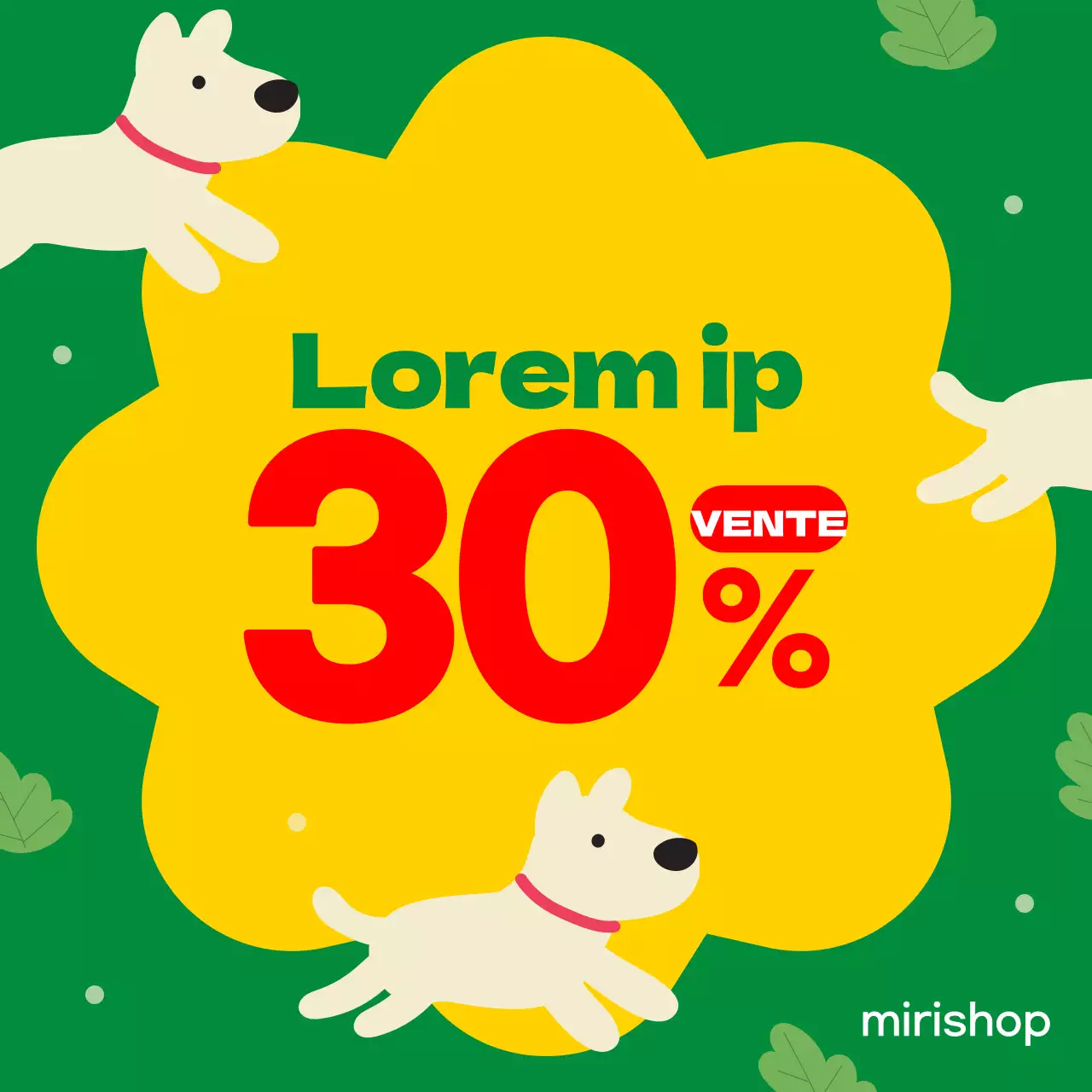 Poste de vente sur le marché libre tropical en jaune et rose