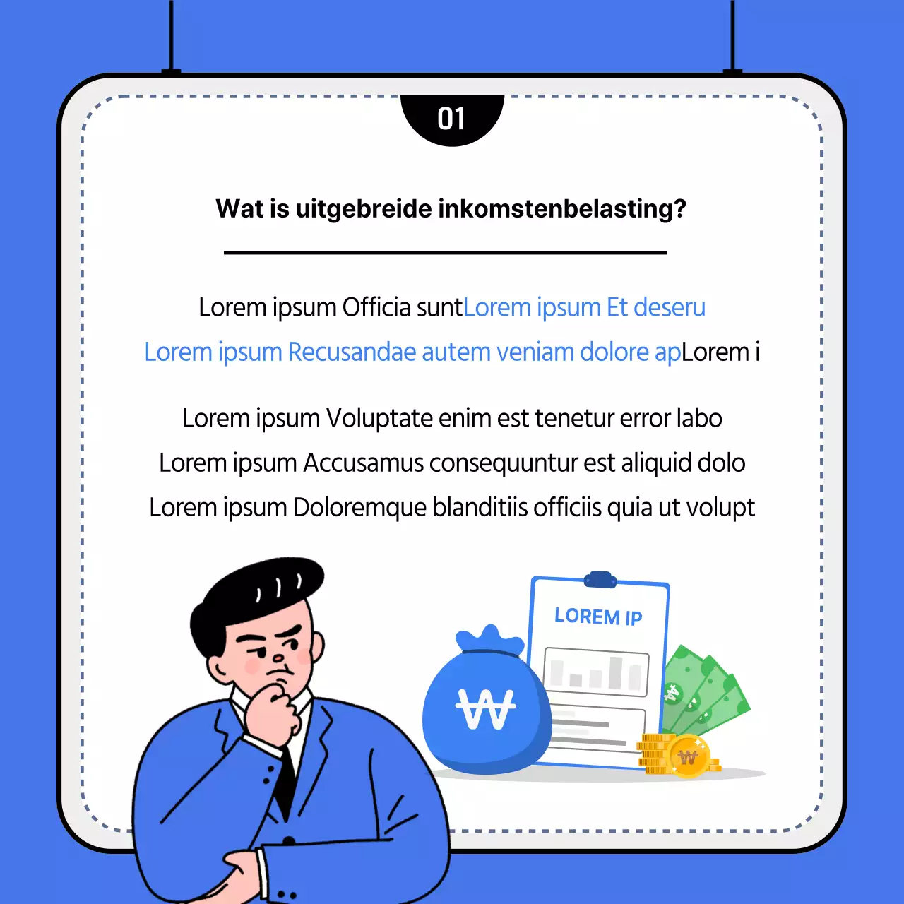 Een eenvoudige blauw-witte gids voor het indienen van uw uitgebreide belastingaangifte