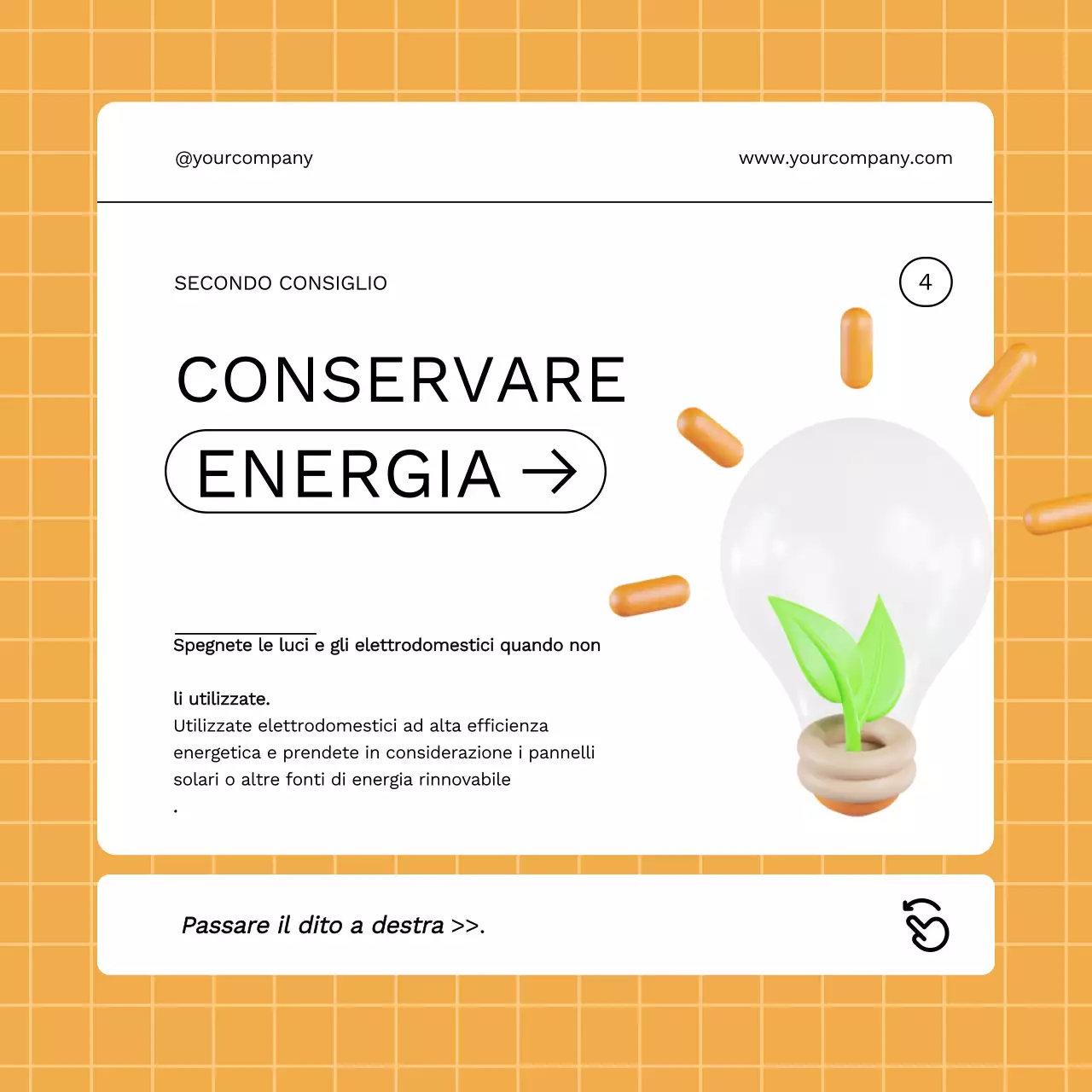 Guida arancione ai semplici consigli per una vita più verde