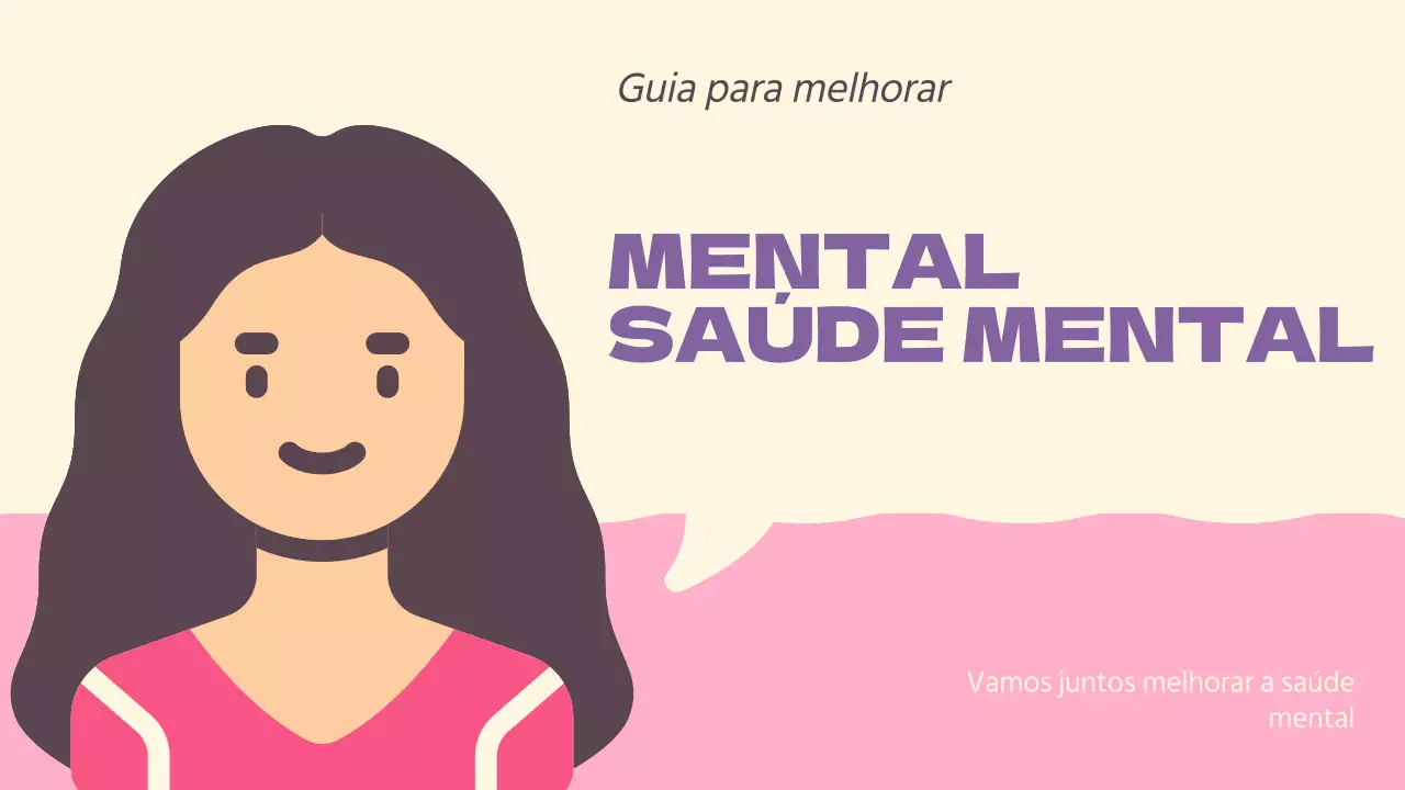 Guia de Saúde Mental Simples Rosa