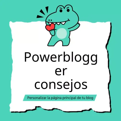 Sencilla entrada de blog en miniatura en color menta y negro