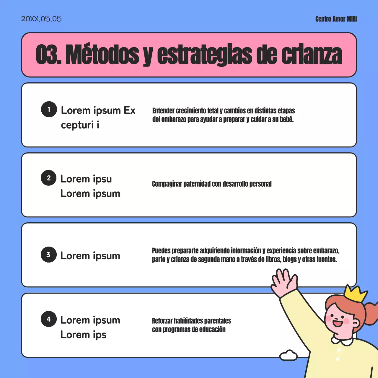 Acerca de la charla sobre comunicación familiar rosa y azul
