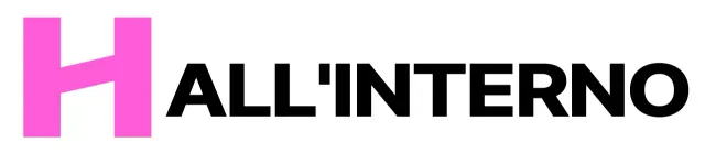 Logo del negozio di interni con il simbolo di una moderna lettera H