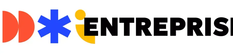 Un logo institutionnel coloré aux formes variées