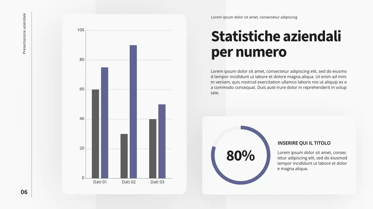 Presentazione dell'azienda Purple Blue Modern Business