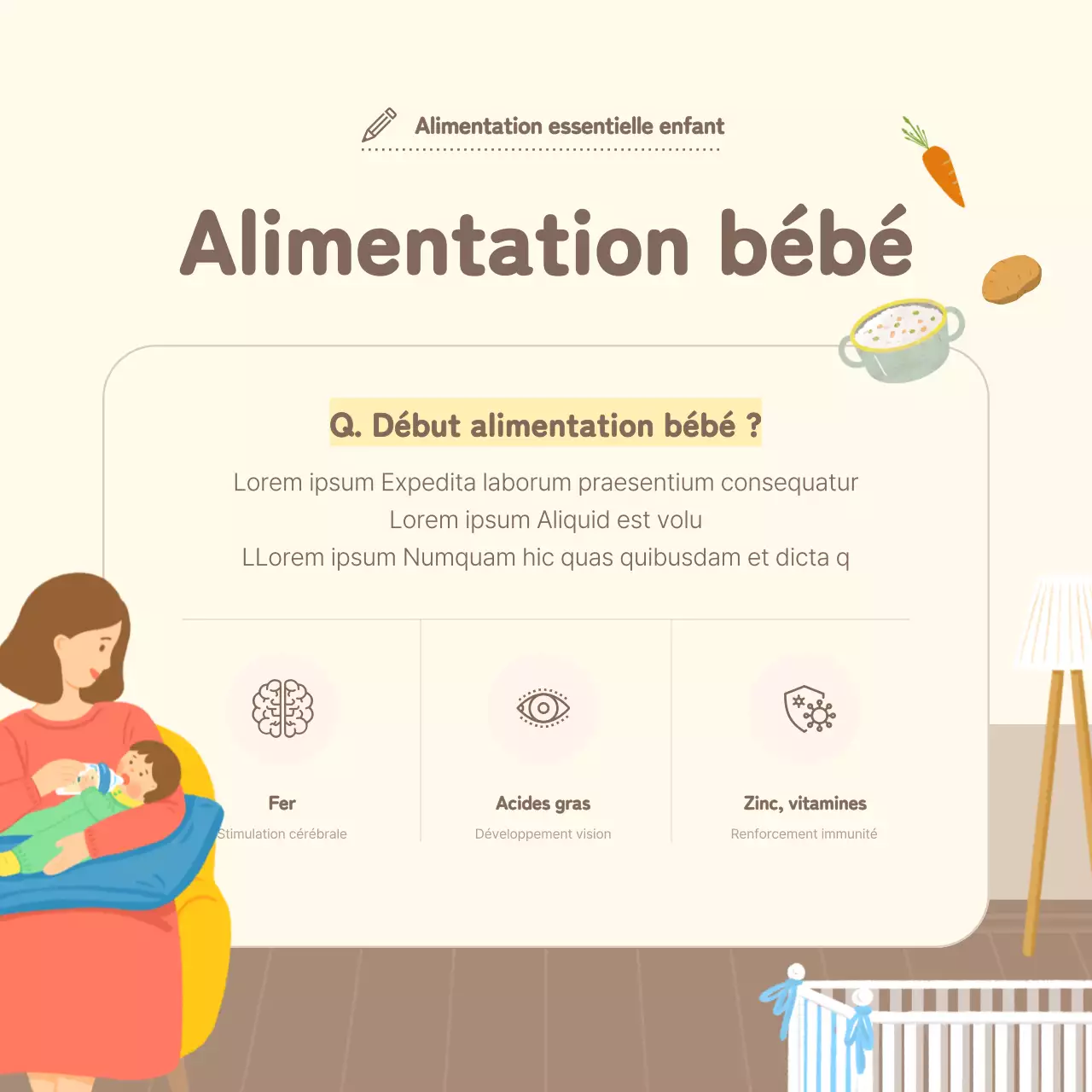 Conseils aux parents en bleu clair