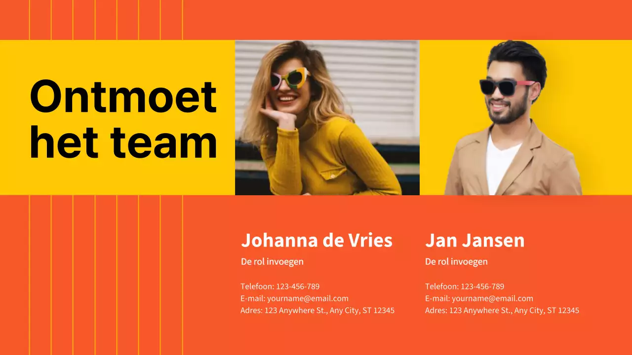 Purple Bold Bedrijf Introductie