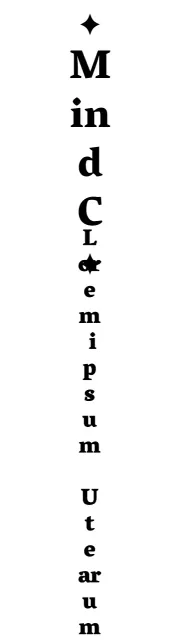 Lyrisches Design mit mystischer Ausstrahlung