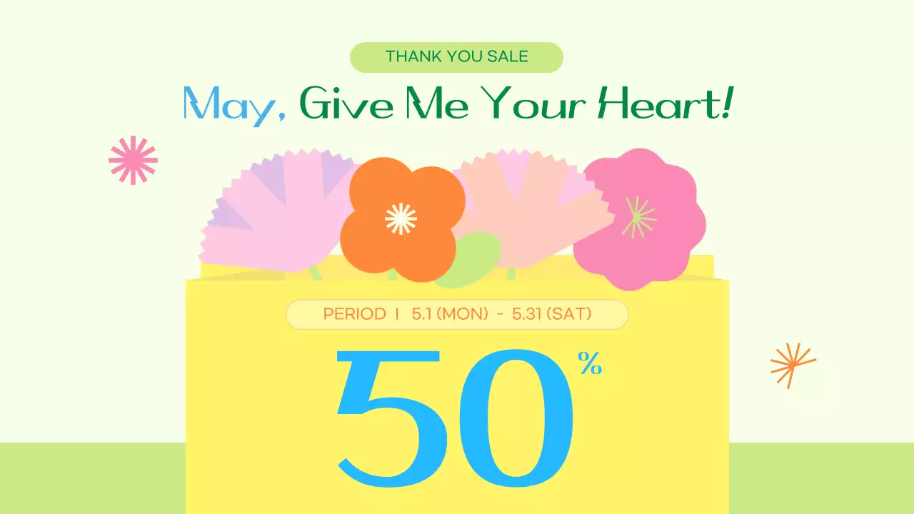 Green Modern Family Exhibition Presentation