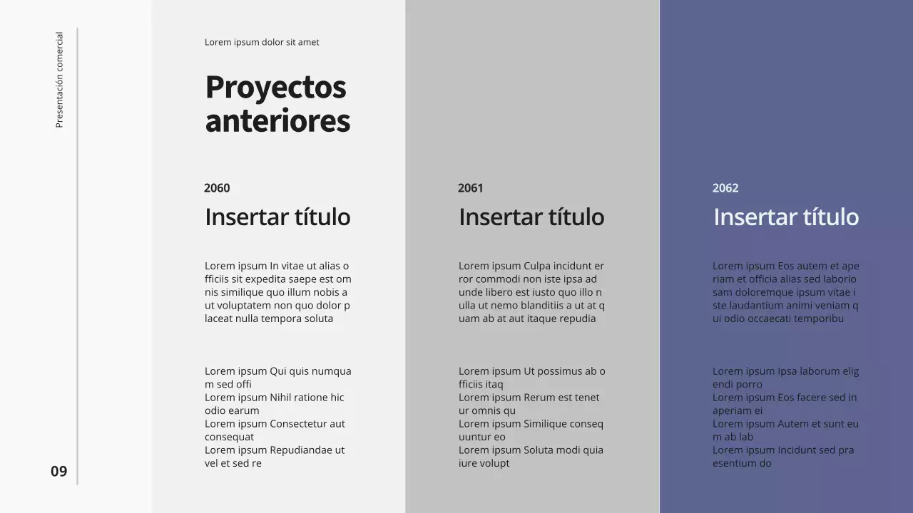 Purple Blue Presentación de una empresa moderna