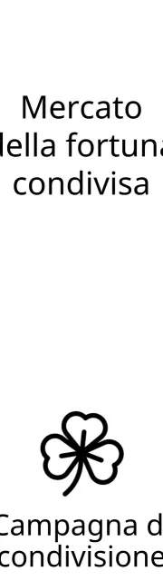 Mercatino delle donazioni di beneficenza con il Trifoglio