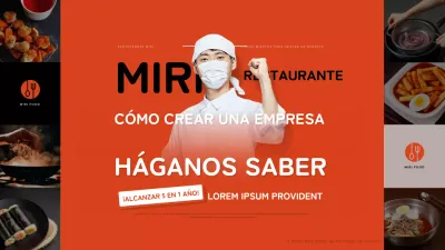 Promocione su franquicia en rojo y negro