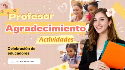 Vídeo en miniatura del Día de Agradecimiento a los Profesores Beige Modern