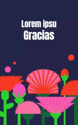 Un campo de claveles del Día del Maestro sobre fondo oscuro