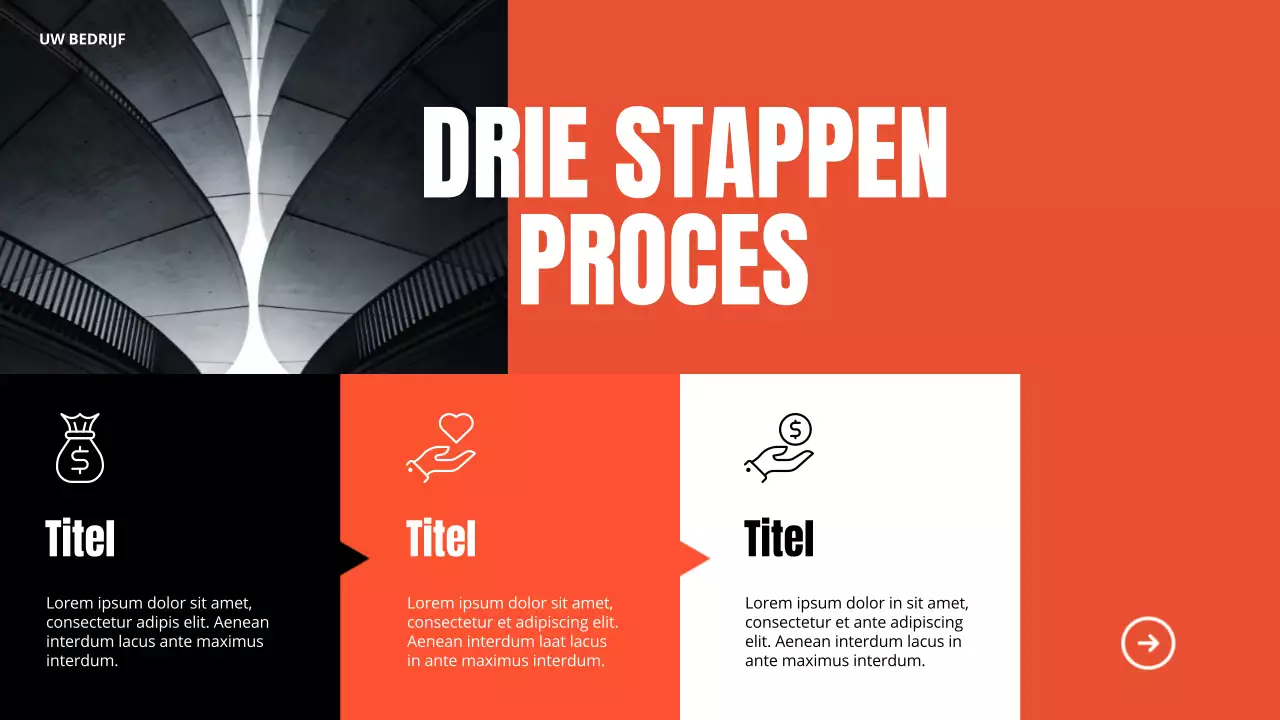 Orange Bold Bedrijf Introductie