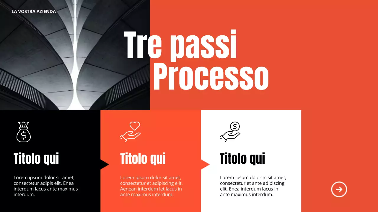 Orange Bold Business Introduzione dell'azienda