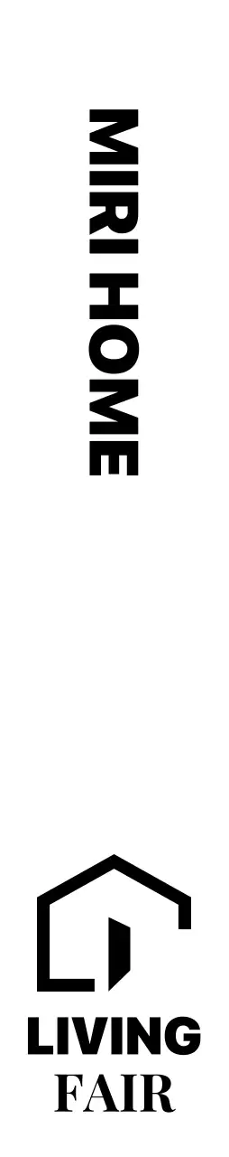 Pameran interior rumah sederhana dengan ilustrasi dalam bentuk rumah