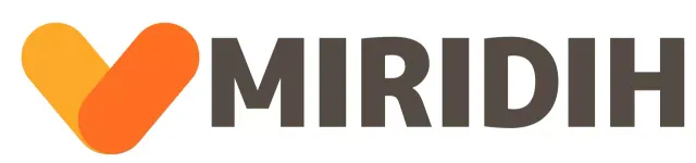 Logo del centro di assistenza sociale con slogan di interesse per il quartiere e logo con simbolo giallo e arancione