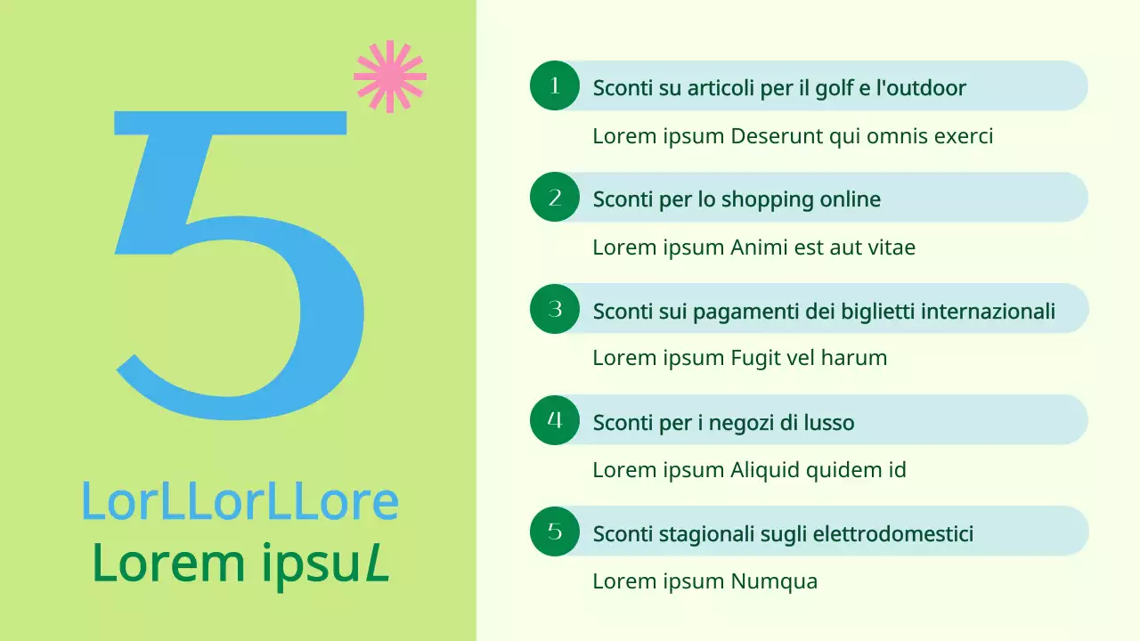 Promuovere la vendita di regali del Mese della Casa Gialla e Verde