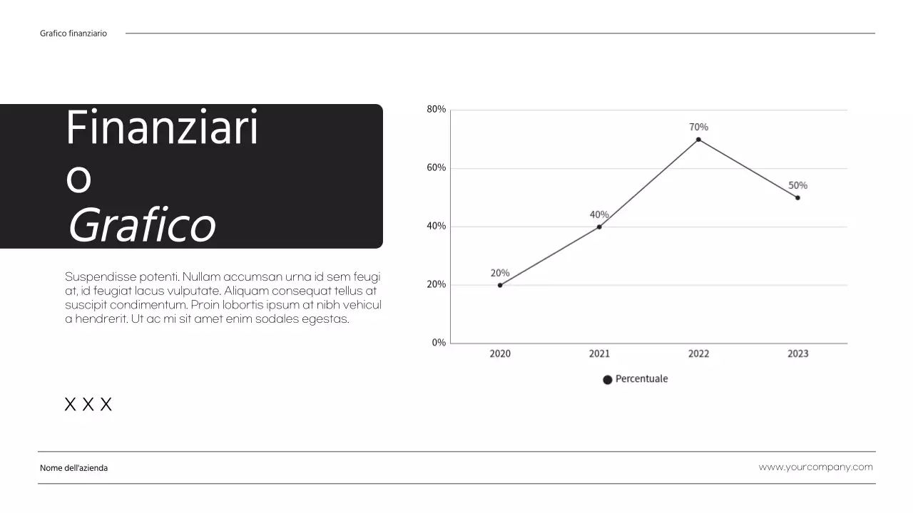 Nero bianco minimalista Business Chi siamo