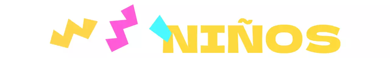 Diseño con formas y frases coloridas