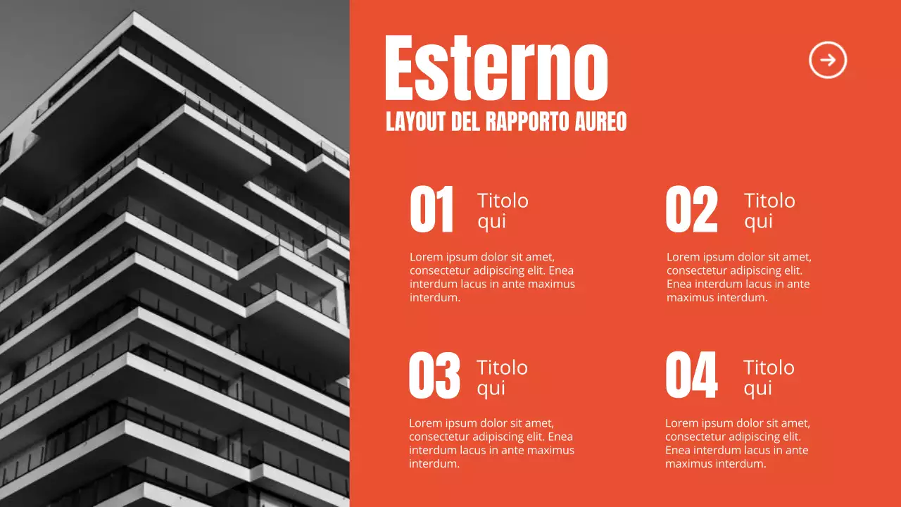 Orange Bold Business Introduzione dell'azienda