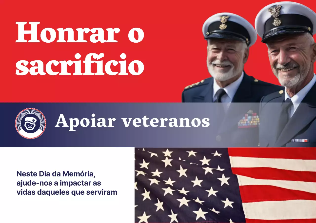 Campanha do Dia da Memória Moderna Vermelha