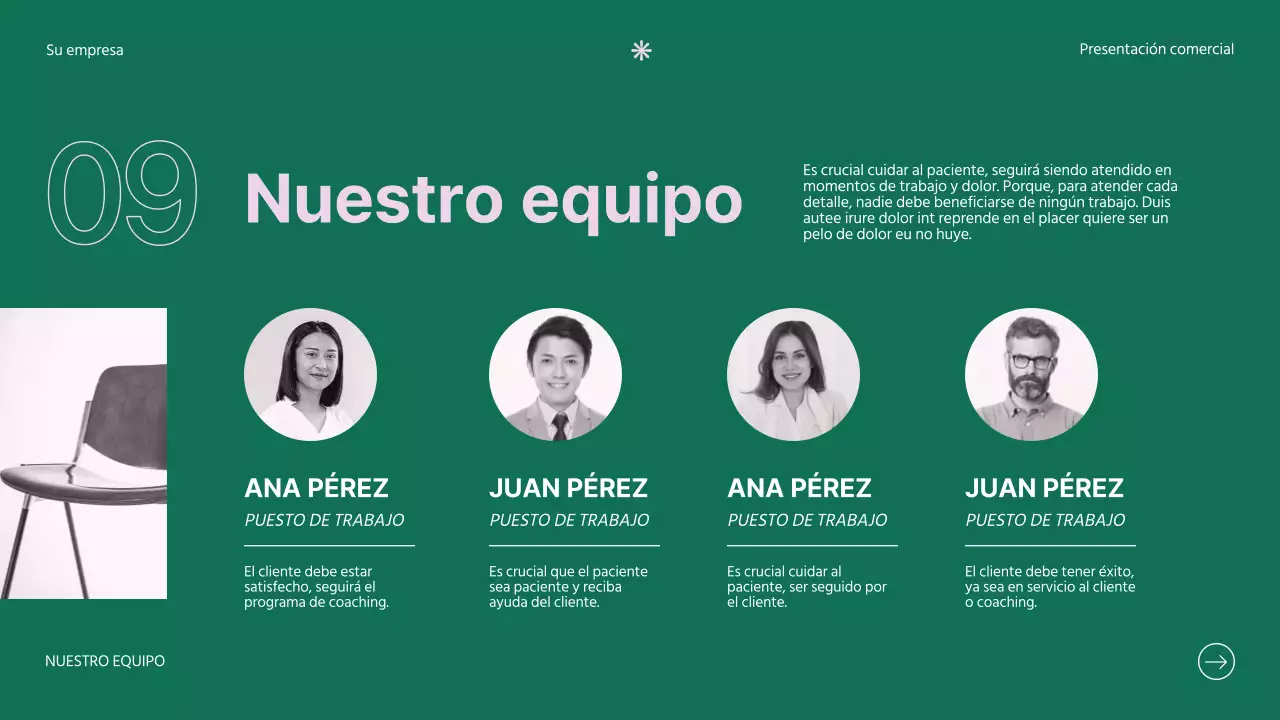 Presentación de la empresa Soft Pink Clean Business