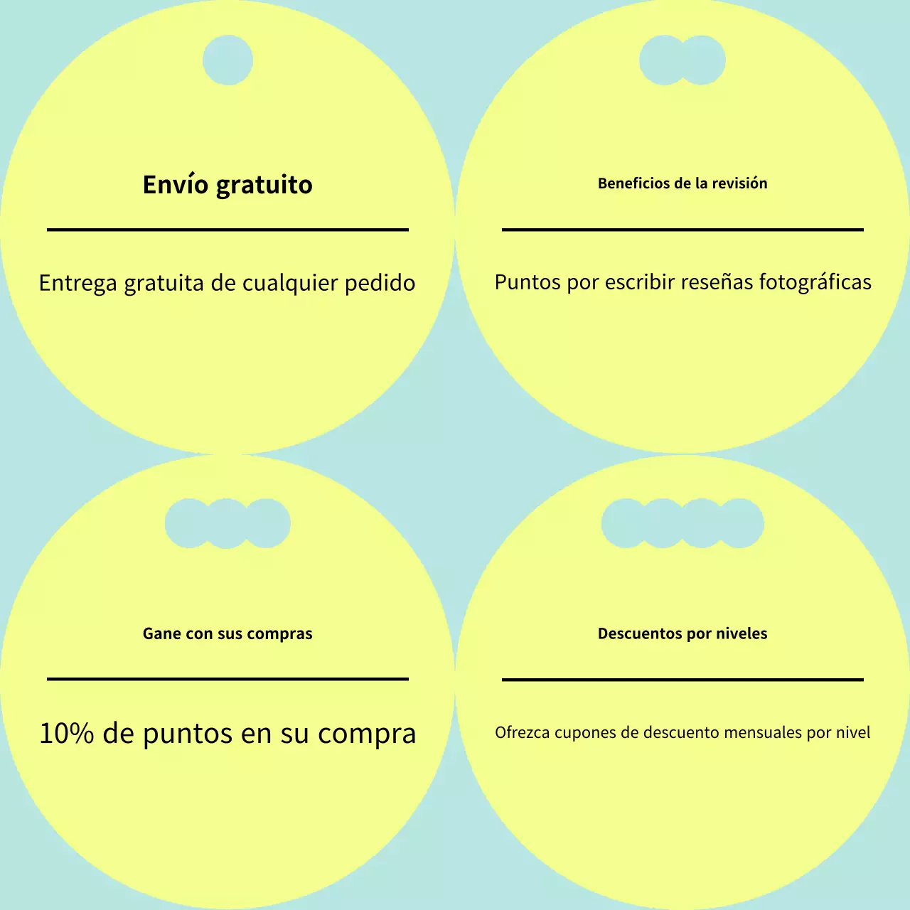 Promociona tu marca en tendencia con amarillo y azul claro