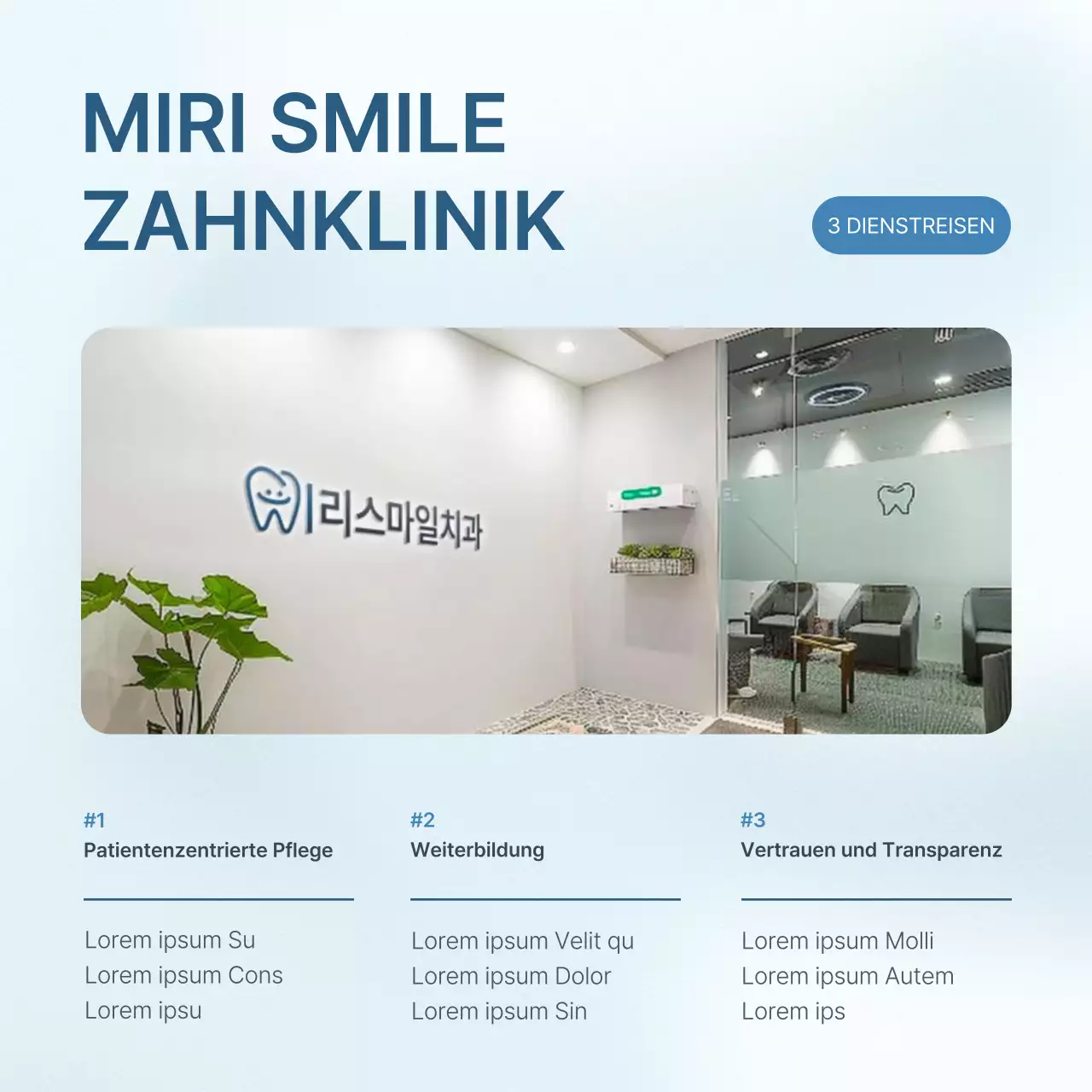 Förderung des Informationsleitfadens für Krankenhauseinrichtungen zur Förderung der einfachen weißen und hellblauen Zahnmedizin