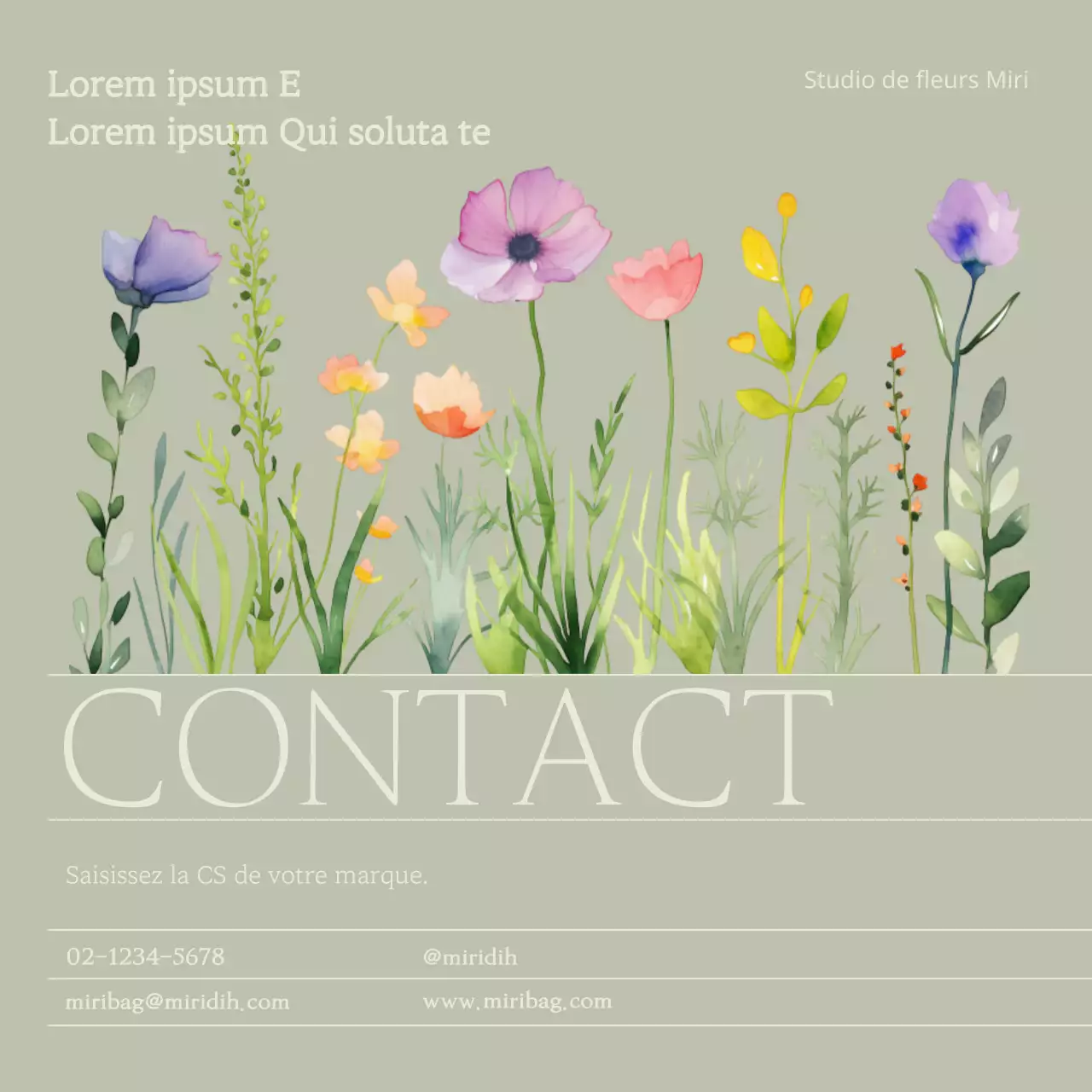 Une introduction à l'atelier de fleurs luxueuses vert lime