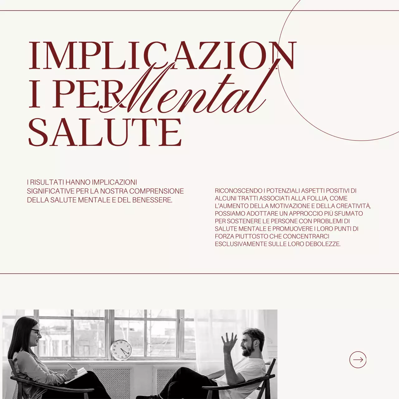 Avorio e rosso Minimal Medical Insight Introduzione