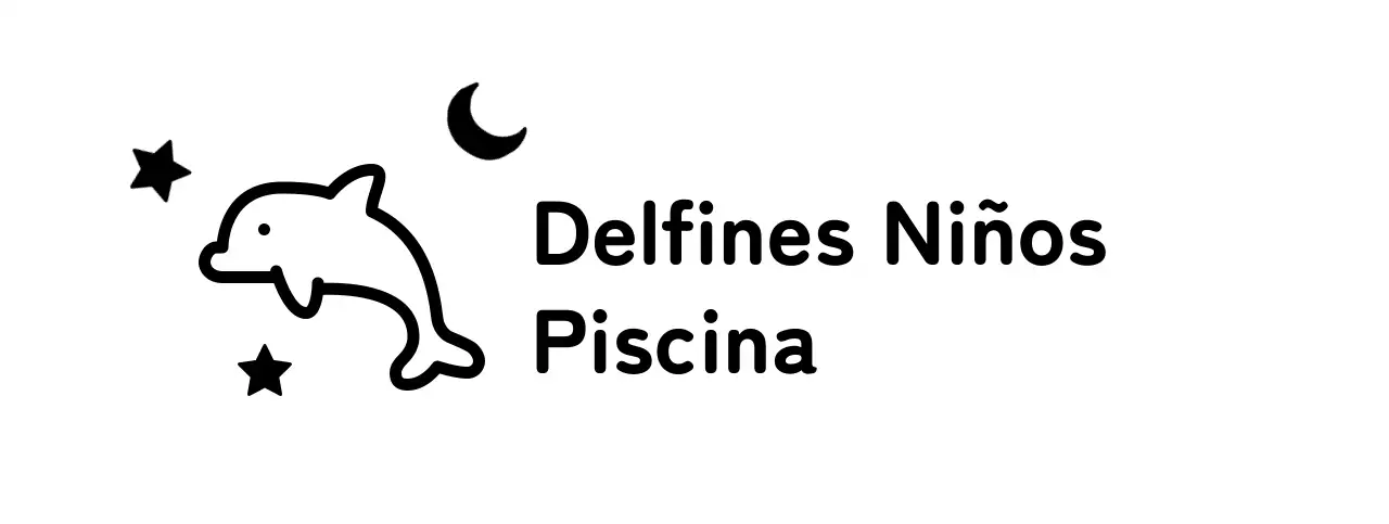 Bonito diseño con simpáticas ilustraciones de delfines