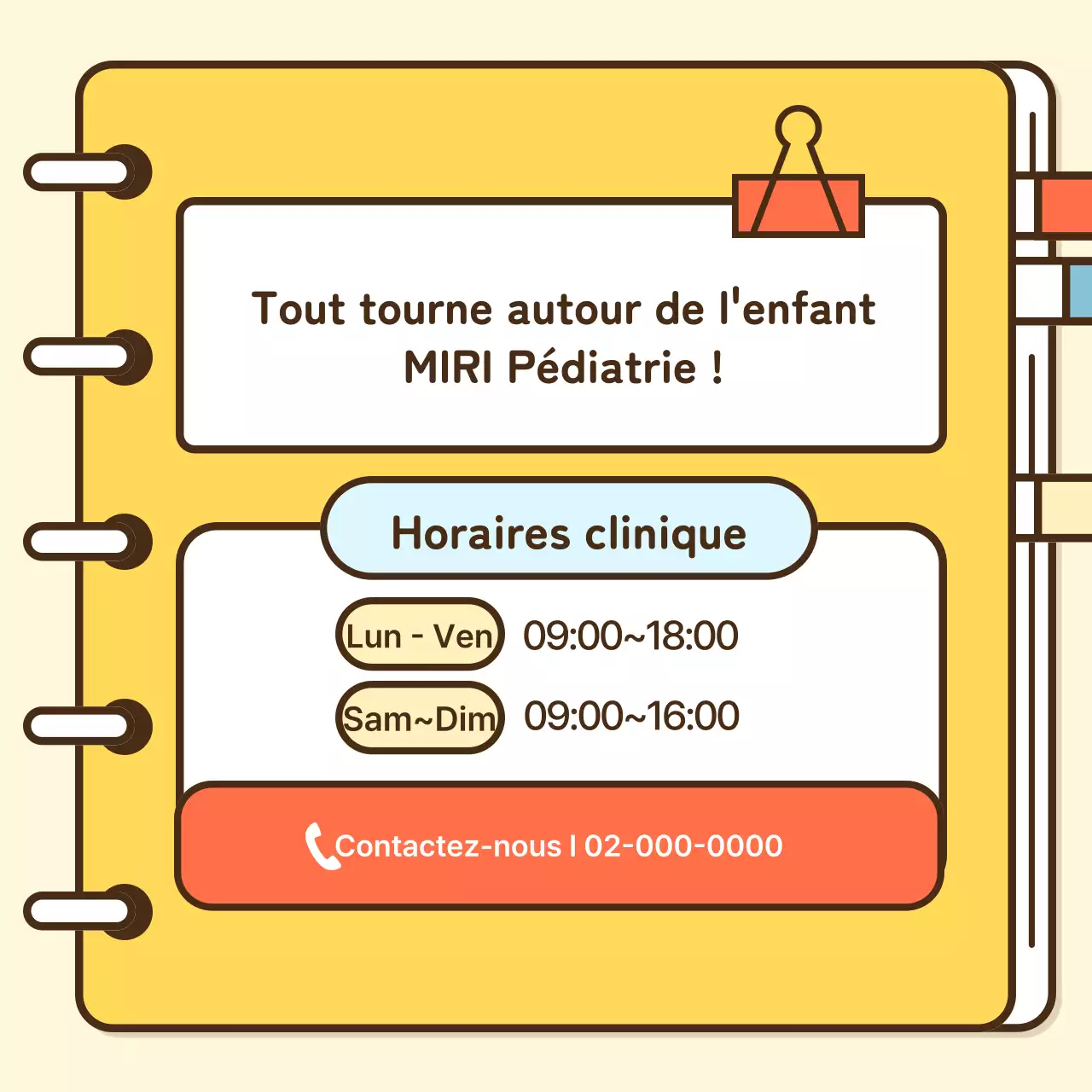 Tout sur l'art d'être parent avec un enfant jaune et orange