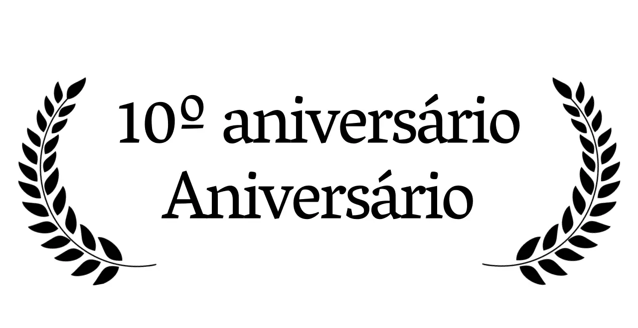 Declaração de fundação de uma empresa elegante em serifas