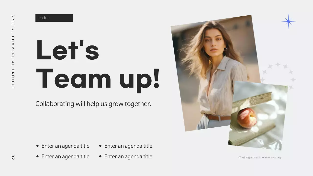 화이트 모던 패션 프로모션 프리젠테이션