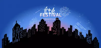 Concept de feux d'artifice dans le ciel nocturne en dégradés noirs et bleus