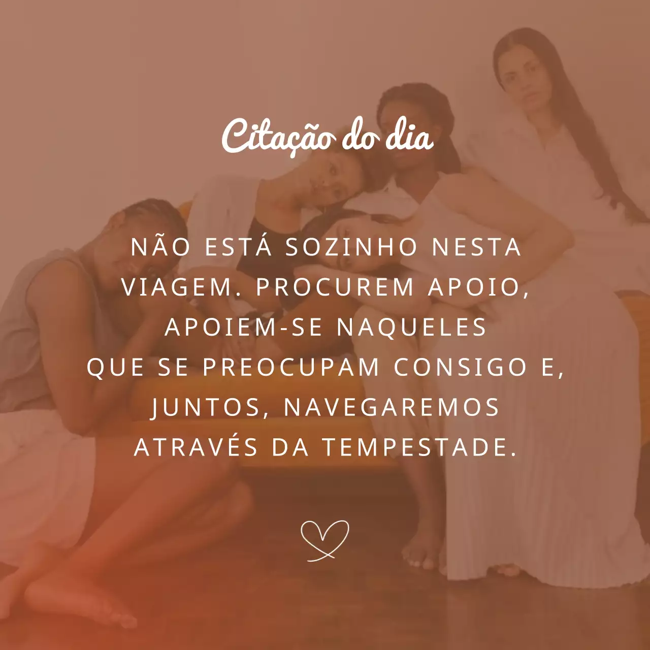 Brown Minimal Motivational Quotes Publicidade