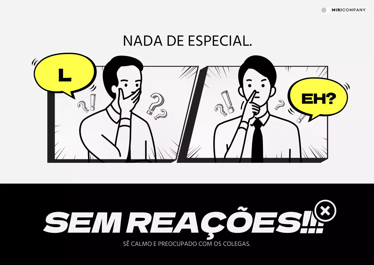 As proibições hilariantes do escritório em amarelo e preto @amareloepreto