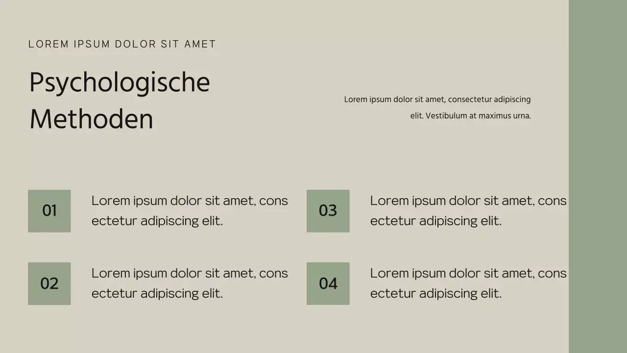 Khaki and Beige Modern Psychologist Proposal