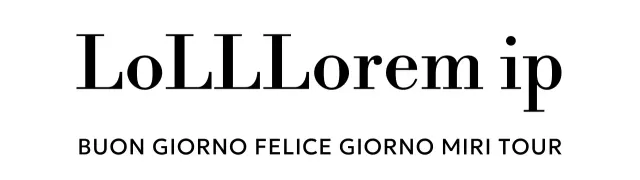 Un'agenzia di viaggi dall'aspetto elegante con testo serif