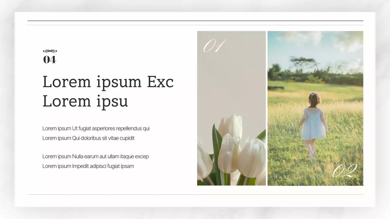 Werbung für eine luxuriöse Marke in Weiß und Marineblau