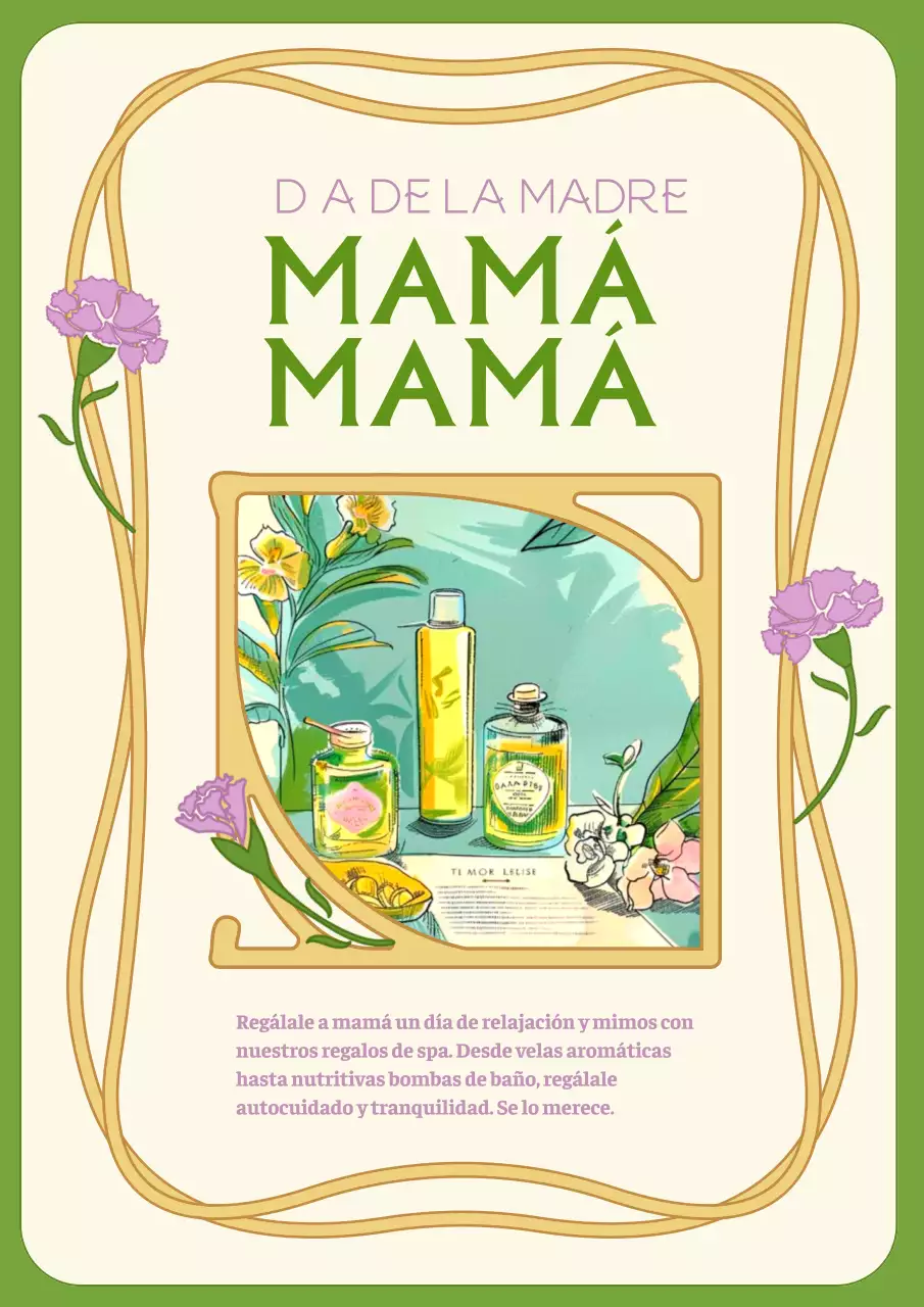 Promueva una venta clásica del Día de la Madre en chartreuse y marfil