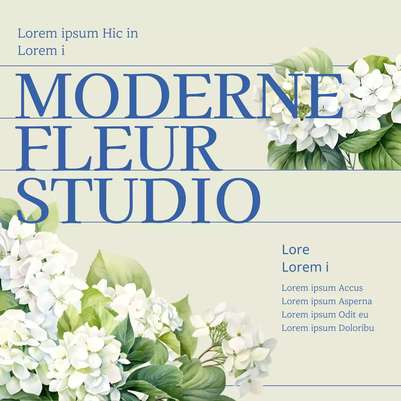 Une introduction à l'atelier de fleurs luxueuses vert lime