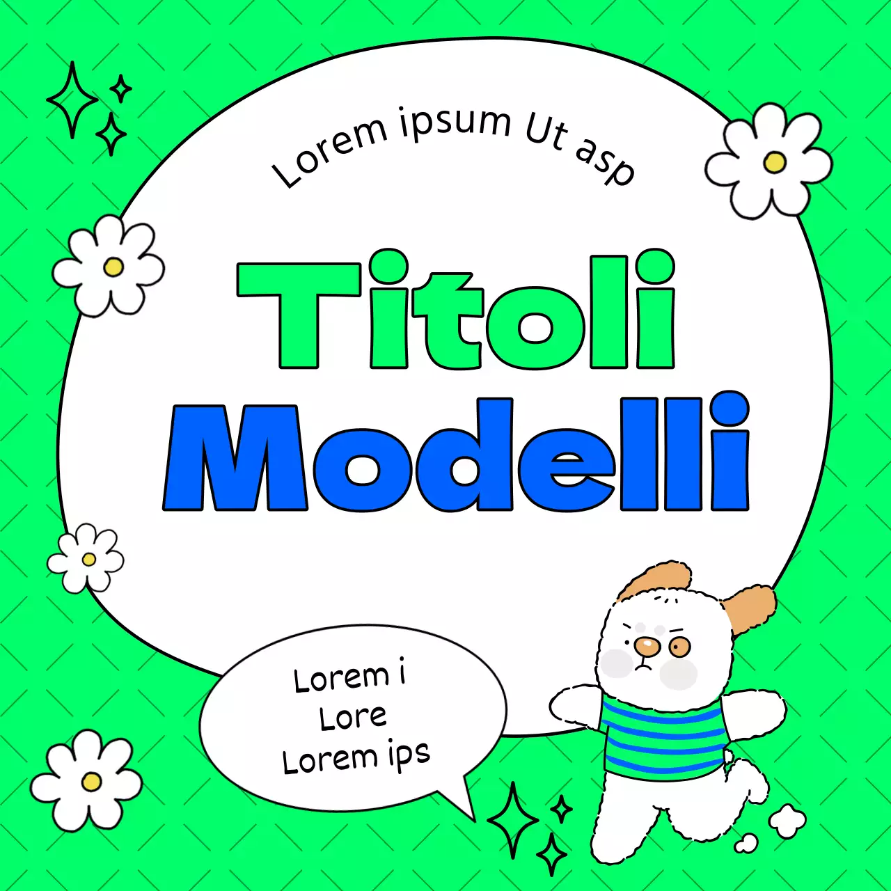 Simpatica copertina con cornice del titolo in arancione e rosa